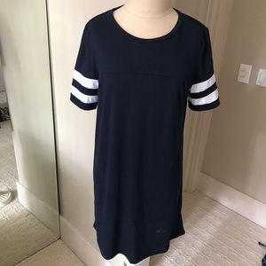 Navy T-Shirt Dress